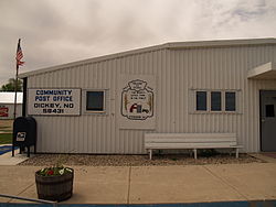 Post office in Dickey