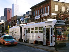 ALRV on a 501 Queen route at Queen Street West