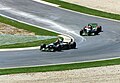 Pedro Lamy and Giancarlo Fisichella racing for Minardi in 1996