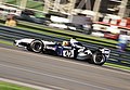 Ralf Schumacher driving the HP-sponsored Williams FW25 at the 2003 United States Grand Prix.