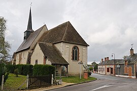 The church in Sainte-Montaine