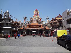Hotsu Longfong Temple dedicated to Mazu in Miaoli.