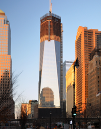 One World Trade Center on January 28, 2012.