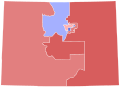 2014 Colorado Attorney General election by congressional district