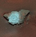 "Bounce" rock on Mars – viewed by the Opportunity rover.