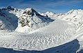Aletsch Glacier in Switzerland (on Commons)