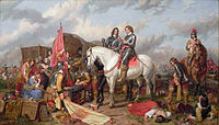 Cromwell in Battle of Naseby, Charles Landseer, 1851