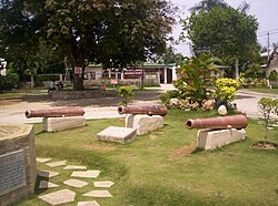 Old cannons of Argao