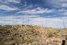 The South Mountain antenna farm