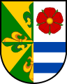 Municipal coat of arms of Dynín