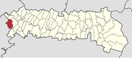 Location in Ialomița County