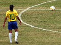 Image 4Marta wearing the Brazil number 10 during a match in the 2007 Pan American Games (from Women's association football)