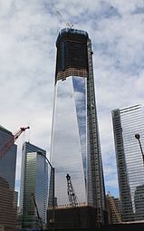 One World Trade Center on March 13, 2012.