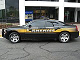 A Fairfax County Sheriff's Office cruiser in 2009