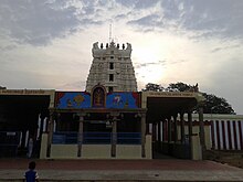 View of the temple entrance