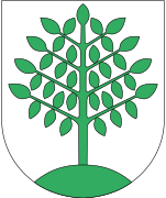 Coat of arms of the old Larvik Municipality (1899-1989)