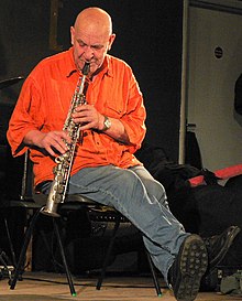 Coxhill at the Red Rose Club in North London, 2007