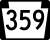 Pennsylvania Route 359 marker