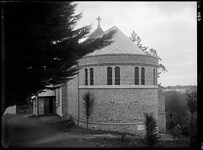 Exterior of St Alban the Martyr before the tower construction