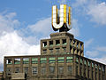 Dortmunder U-Tower with roof construction