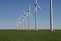 The Brazos Wind Farm near Fluvanna is one of many wind farms in West Texas.