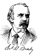 Brady as depicted in 1893's The National Cyclopedia of American Biography