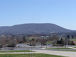 Mount Nittany and College Township seen from the Bryce Jordan Center at Penn State