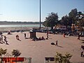 panorama view of triveni ghat