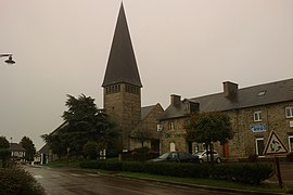 The church in Saint-Jean-des-Baisants