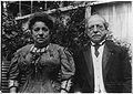 Image 12Samuel Gompers, President of the American Federation of Labor, and his wife, circa 1908.