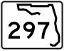 State Road 297 marker