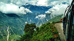 Pasang Lhamu Highway, On the way to Dhunche, Langtang National Park, Rasuwa, Nepal.jpg