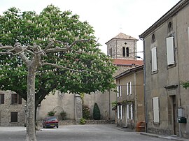 A view within the village of Ratières