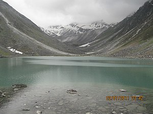 Saatpokhari lake in Humla