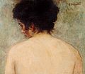 Eliseu Visconti: Dorso de mulher (1895)