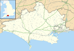 Burton is located in Dorset