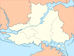 Chaplynka is located in Kherson Oblast