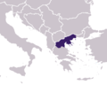 Modern region of Greek Macedonia