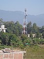 Nepal Telecom Tower at Bhimdatta Municipality, Kanchanpur.