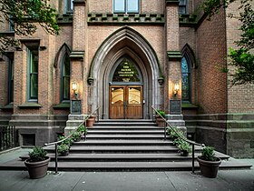 The steps of the Packer Collegiate Institute