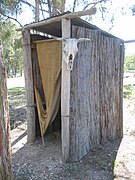 Outhouse at Walcha, New South Wales, Australia