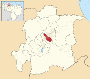 Location in Yaracuy