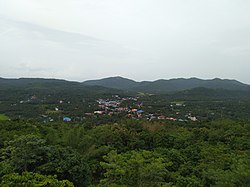 An aerial view of Wadakkanchery