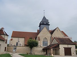 The church in Bourguignons