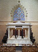 The monument/cenotaph to General de La Moricière in Nantes Cathedral