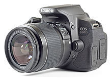 Canon EOS 650D, a Canon entry-level DSLR