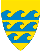 Coat of arms of Fræna Municipality (1995-2019)
