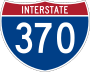 Interstate 370 marker