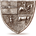 Coat of arms of the Smolensk land from the seal of Grand Duke Vytautas of Lithuania. 1404