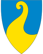 Coat of arms of Sogndal Municipality (1984-2019)
